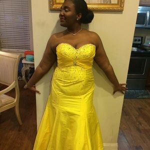 Yellow Prom Dress